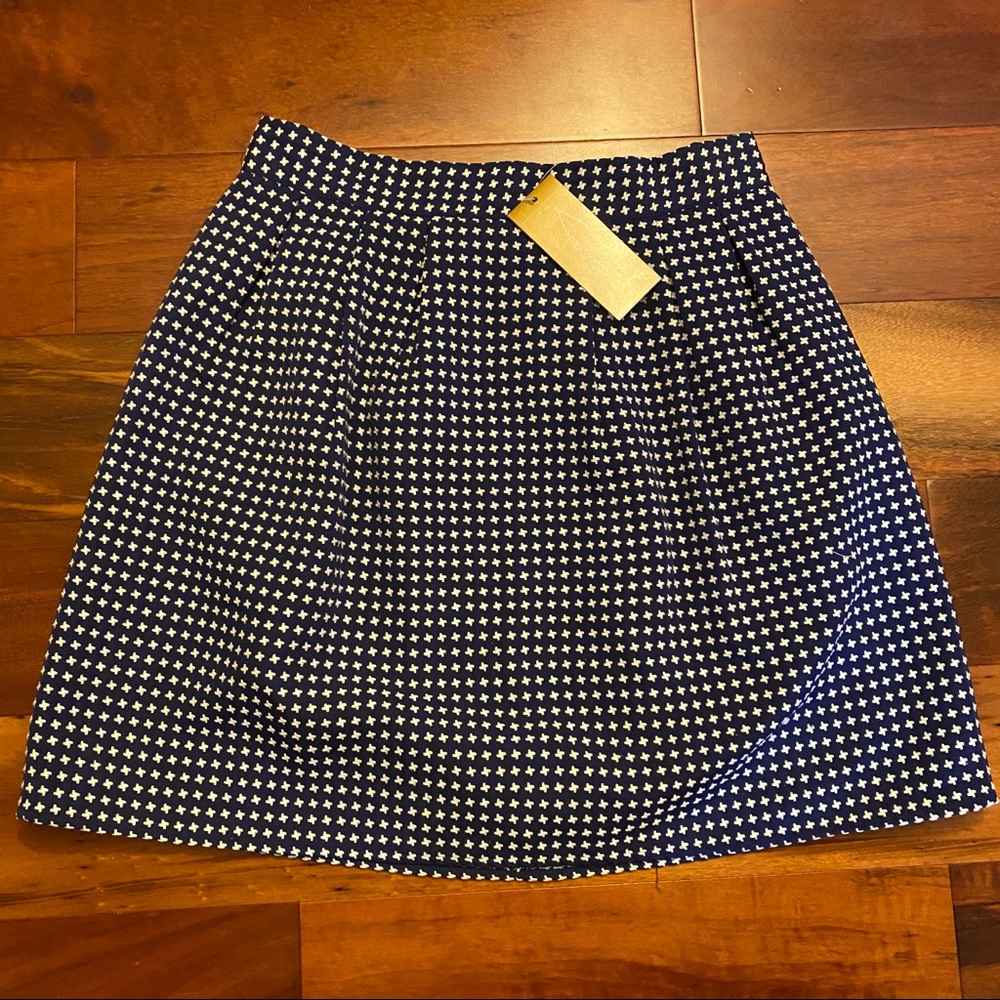 NWT Navy Skirt